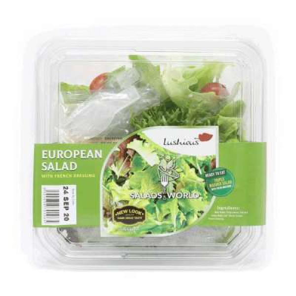 LUSHIOUS EUROPEAN SALAD BOWL 120G (RTE)