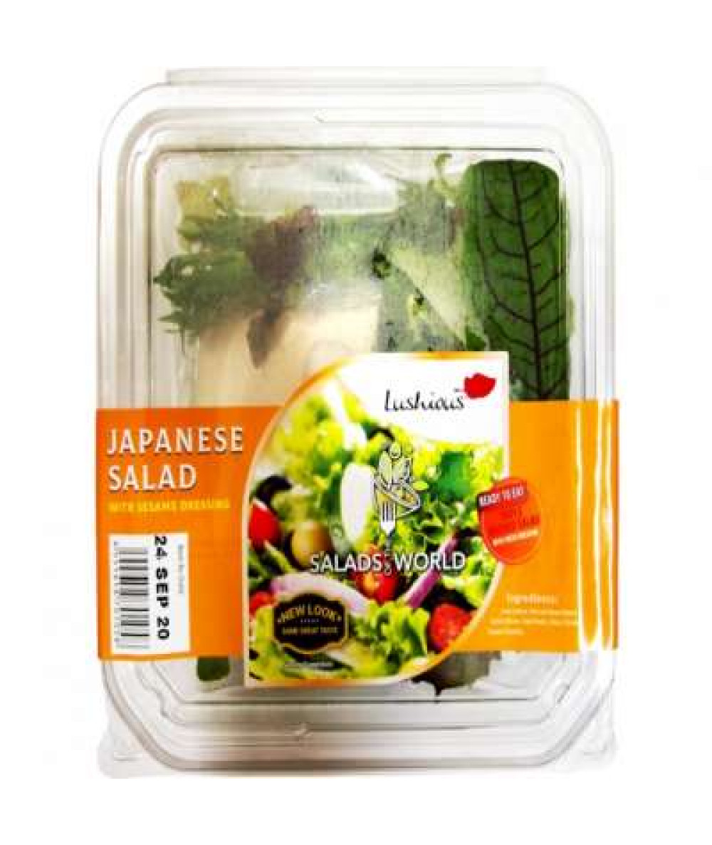 LUSHIOUS JAPANESE SALAD BOWL 120G (RTE)