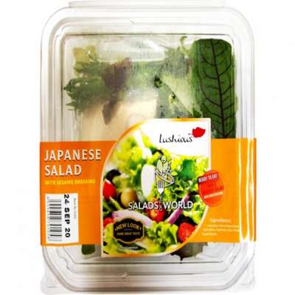 LUSHIOUS JAPANESE SALAD BOWL 120G (RTE)