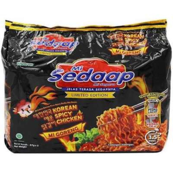 MI SEDAAP KOREAN SPICY CHICKEN 5X87G