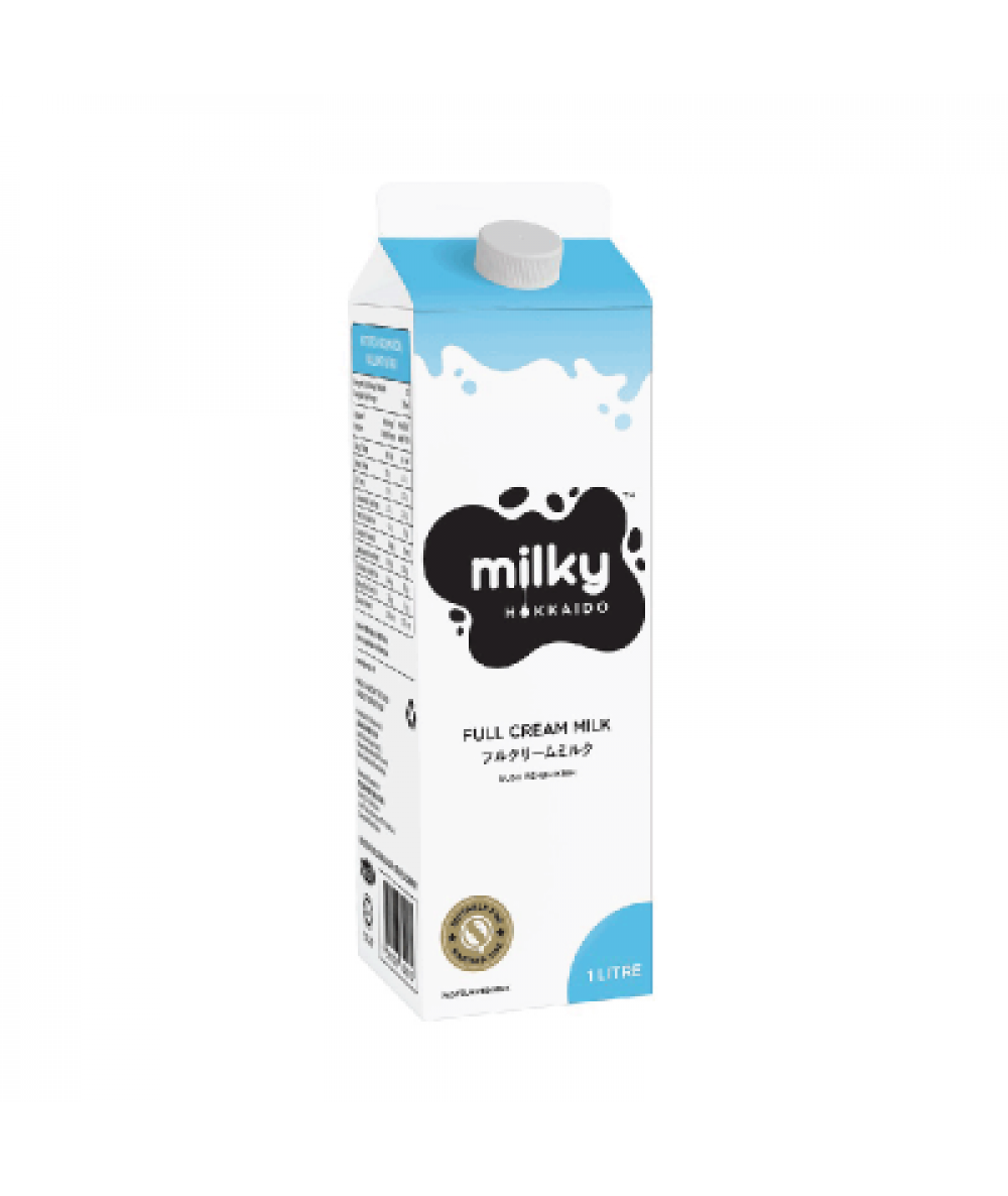 MILKY HOKKAIDO FULL CREAM 1L