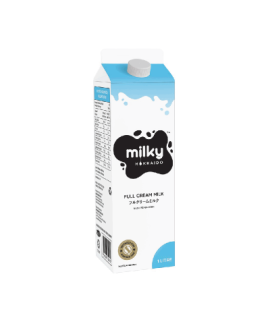 MILKY HOKKAIDO FULL CREAM 1L