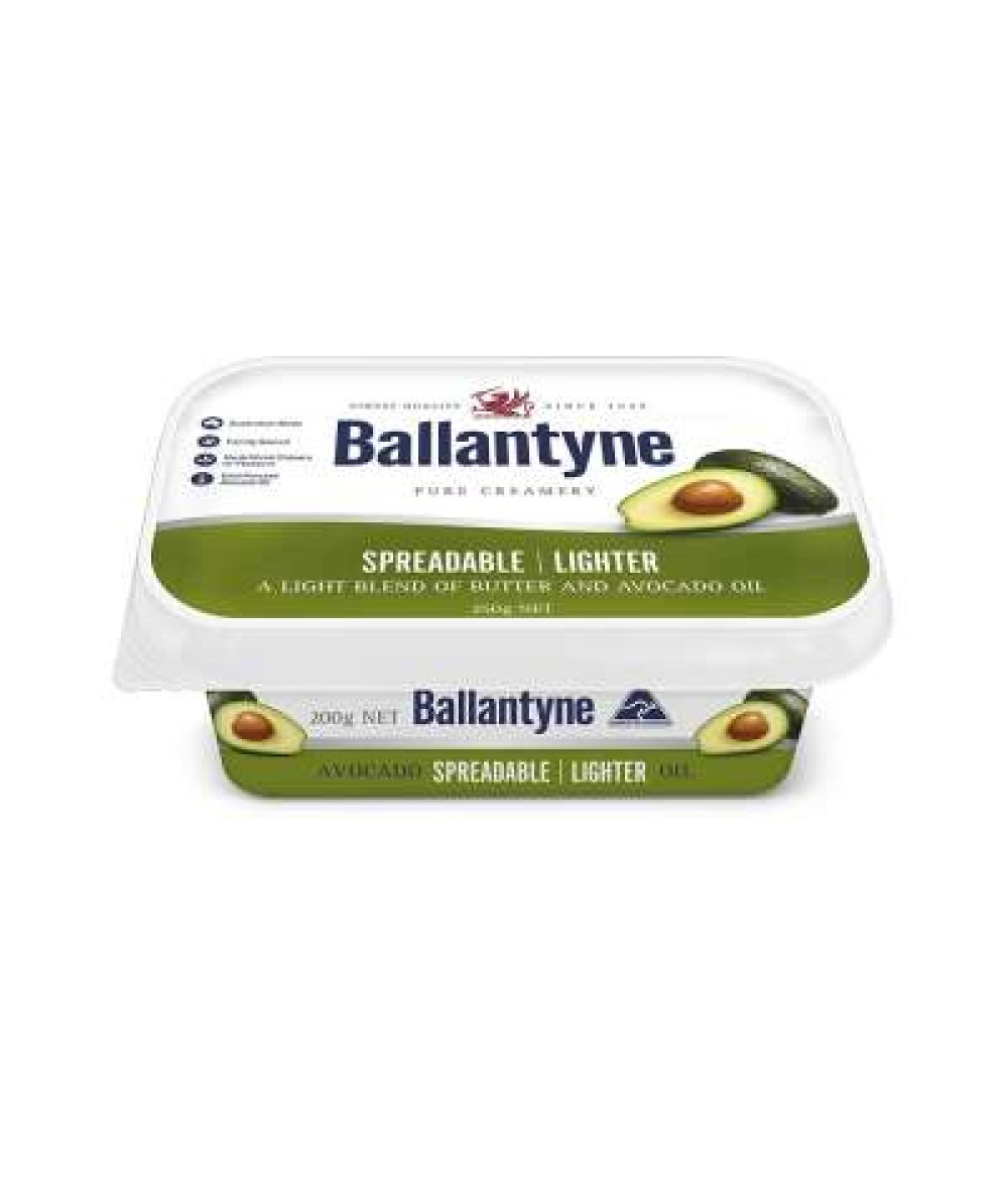 BALLANTYNE SPREADABLE BUTTER AVOCADO OIL 200G