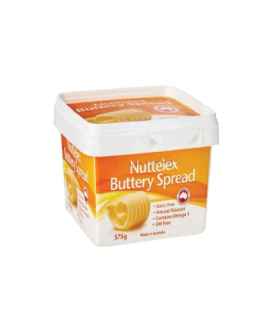 NUTTELEX MARGERINE SPREAD BUTTERY 375G