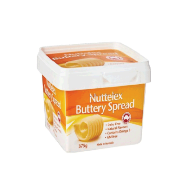 NUTTELEX MARGERINE SPREAD BUTTERY 375G