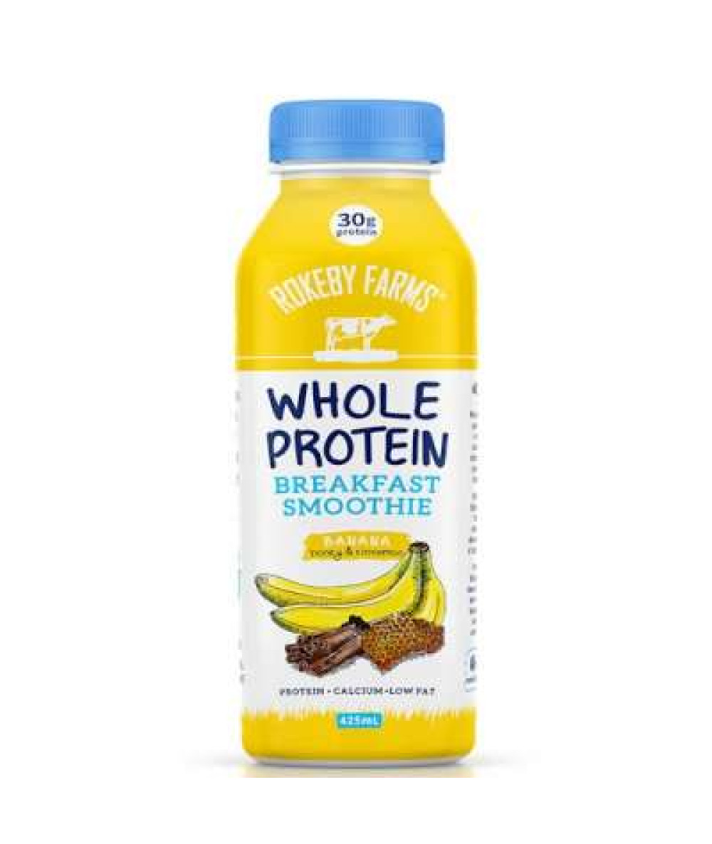 ROKEBY BREAKFAST SMOOTHES BANANA 425ML