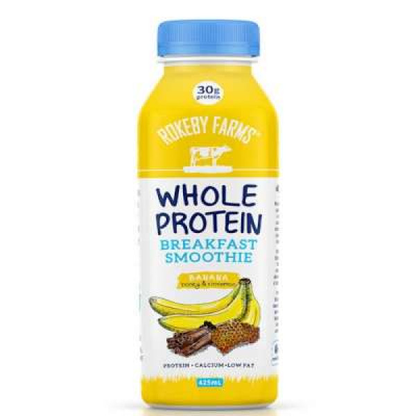 ROKEBY BREAKFAST SMOOTHES BANANA 425ML