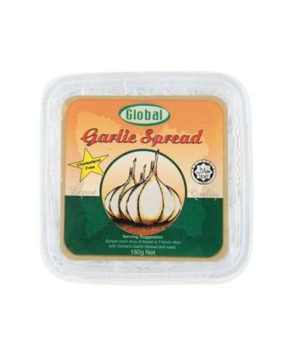 GLOBAL BRAND GARLIC SPREAD 180G