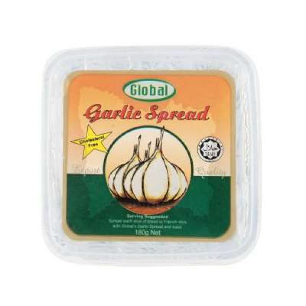 GLOBAL BRAND GARLIC SPREAD 180G