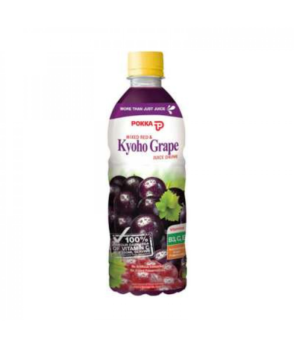 POKKA CHILLED MIXED RED & KYOHO GRAPE 500ML