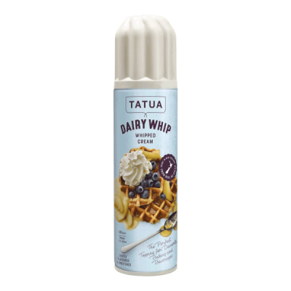 TATUA BRAND DAIRY WHIP WHIPPED CREAM 400G