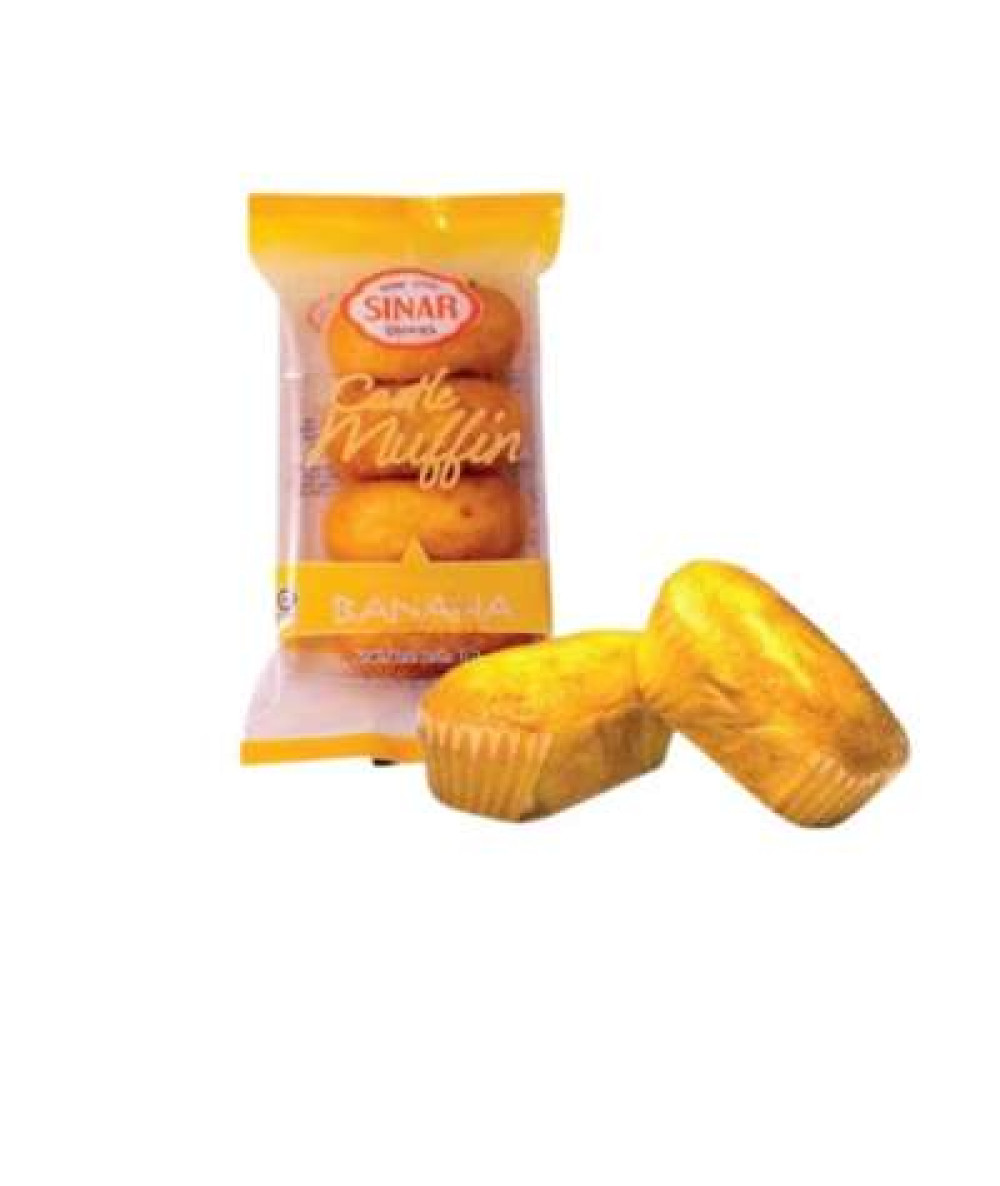 SIMPLY BAKED CASTLE MUFFIN BANANA 150G