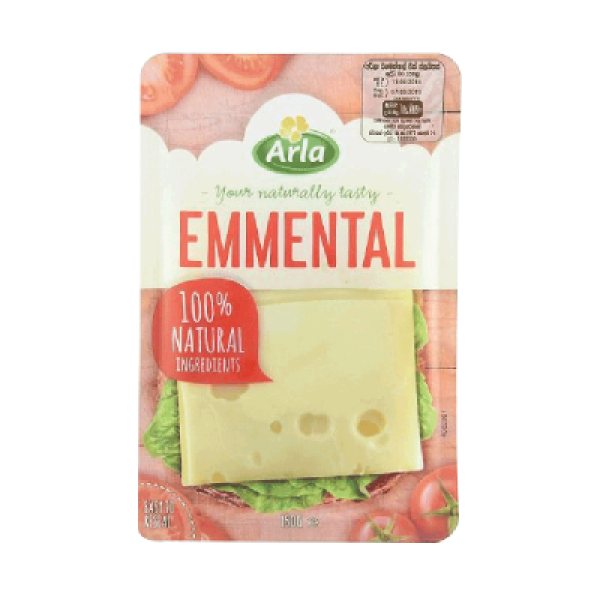 ARLA EMMENTAL SLICES 150G