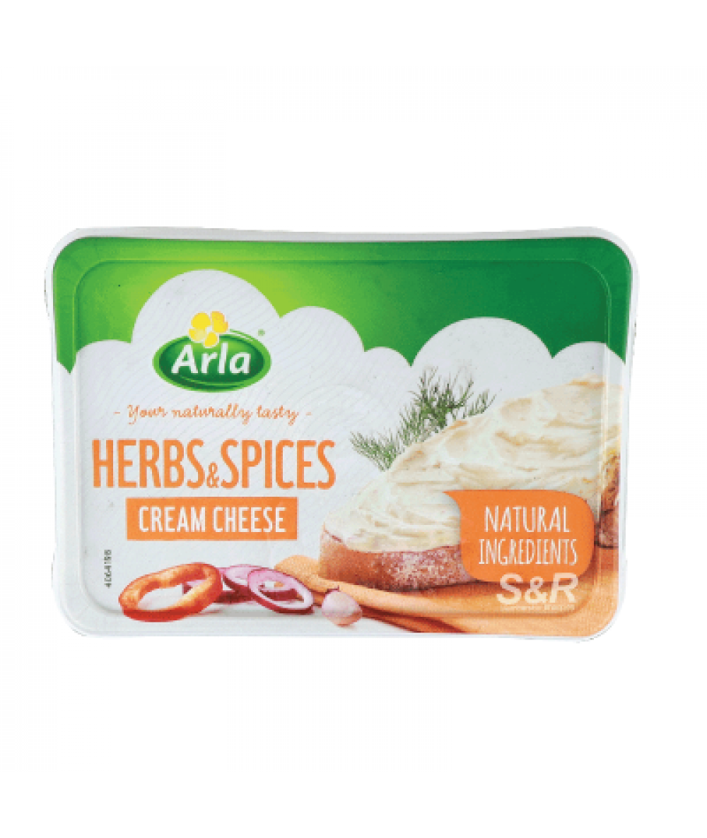 ARLA CREAM CHEESE HERBS & SPICES 150G