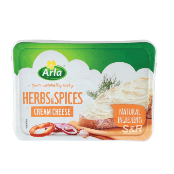 ARLA CREAM CHEESE HERBS & SPICES 150G