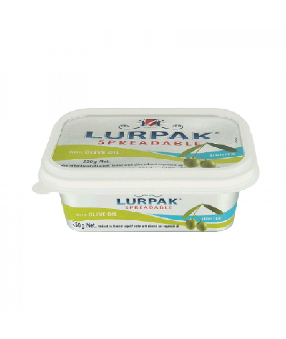 LURPAK SPREADABLE LIGHTER WITH OLIVE OIL 250G