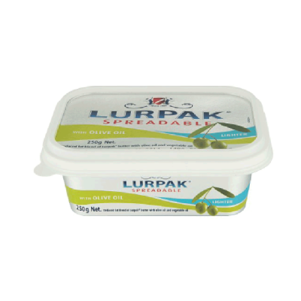 LURPAK SPREADABLE LIGHTER WITH OLIVE OIL 250G