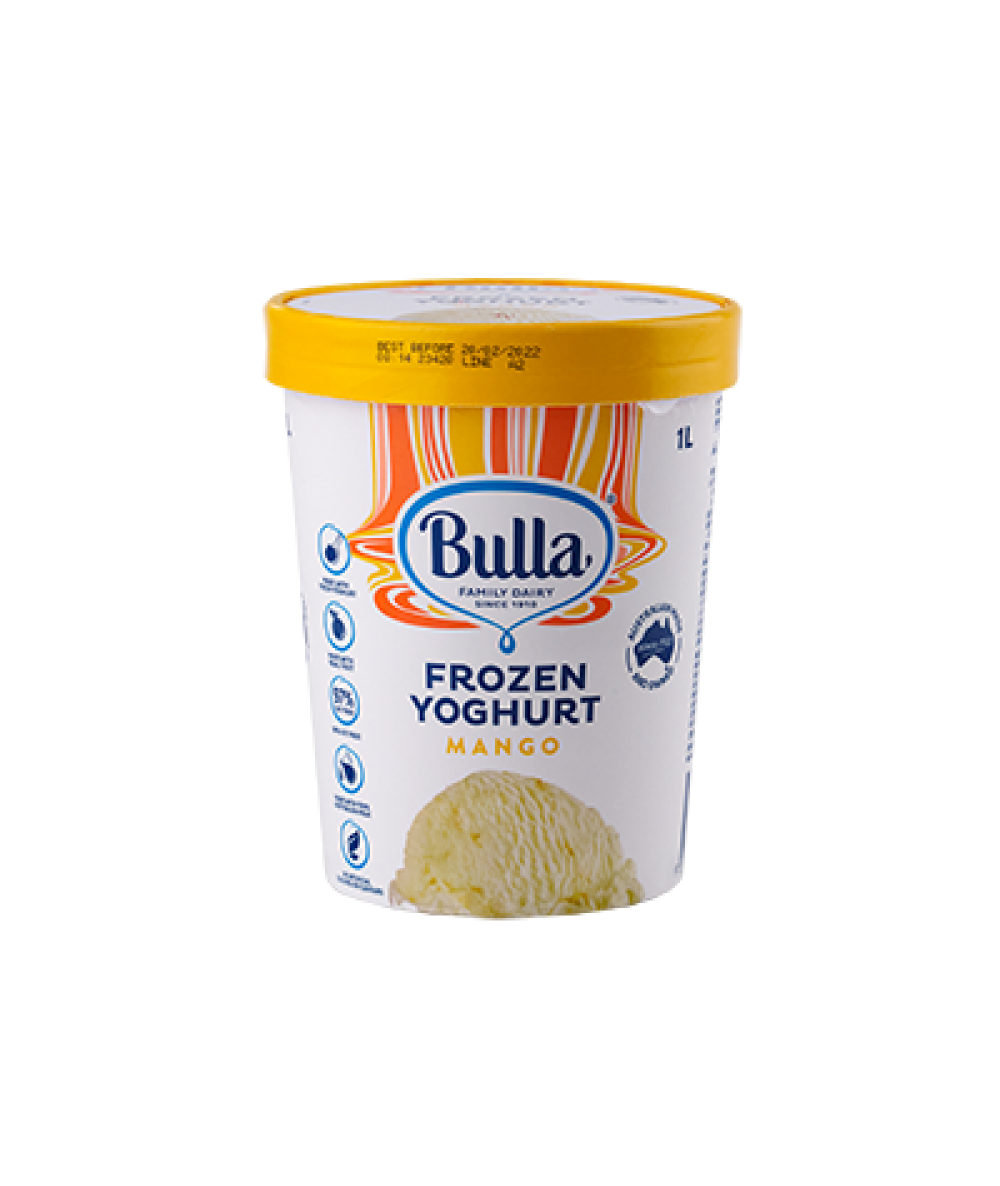 BULLA 1L FROZEN YOGURT MANGO