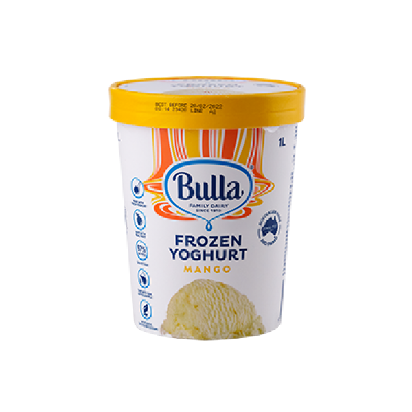 BULLA 1L FROZEN YOGURT MANGO