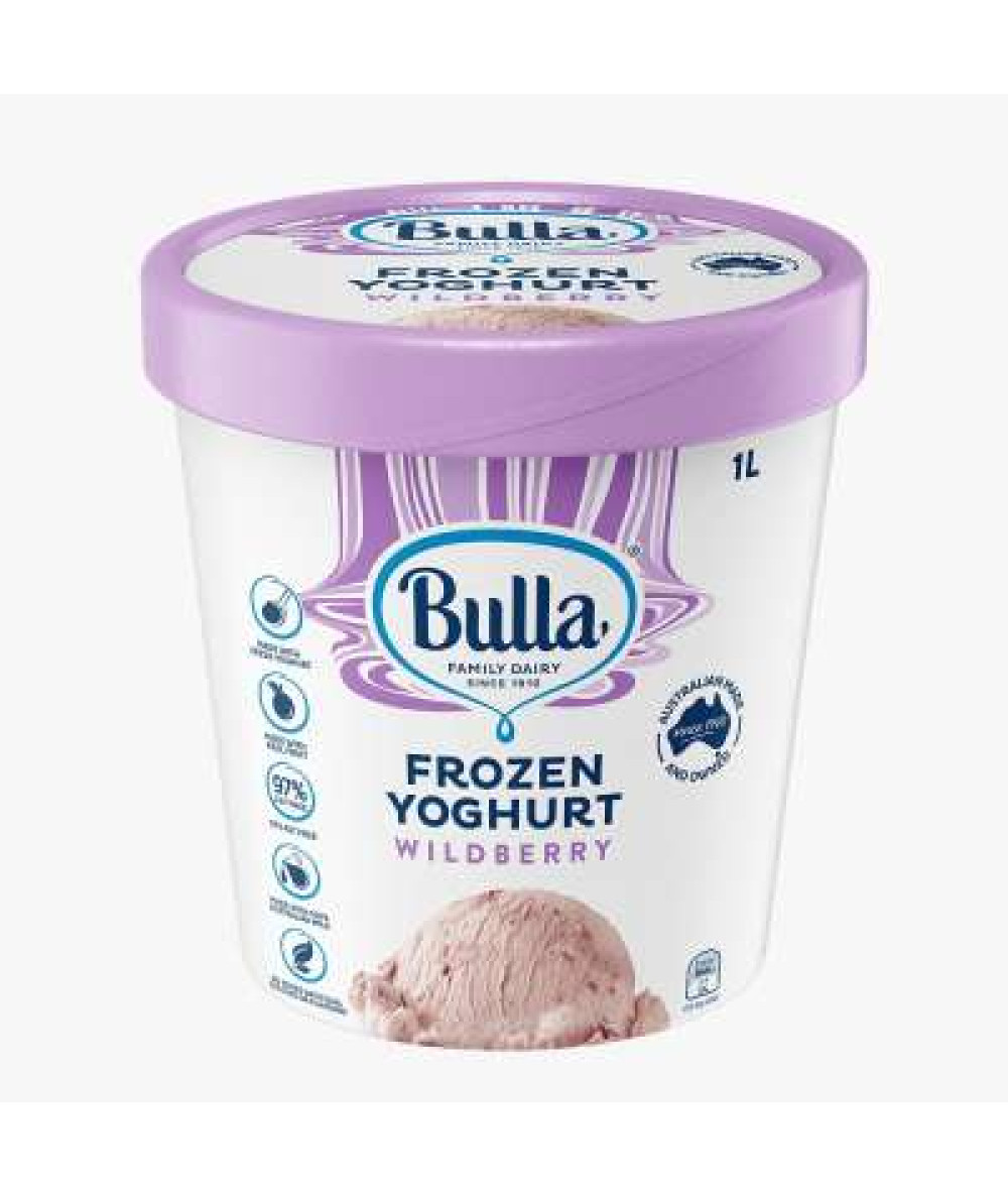 BULLA 1L FROZEN YOGURT WILDBERRY