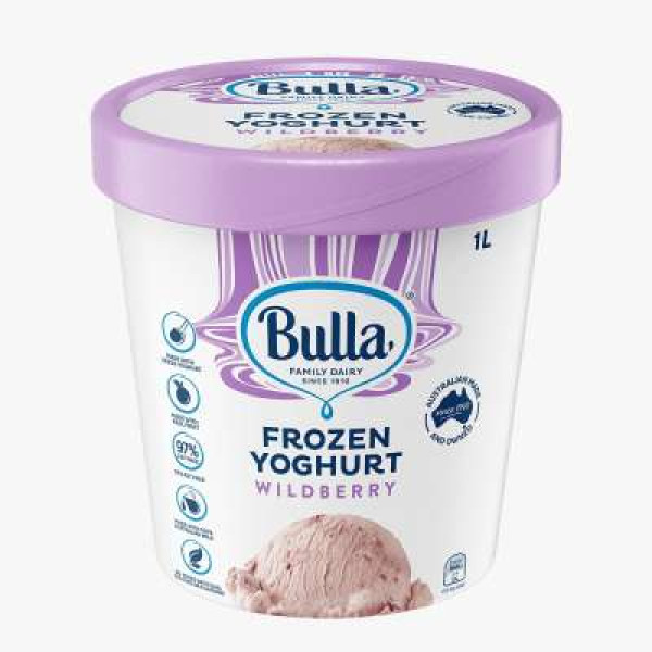 BULLA 1L FROZEN YOGURT WILDBERRY