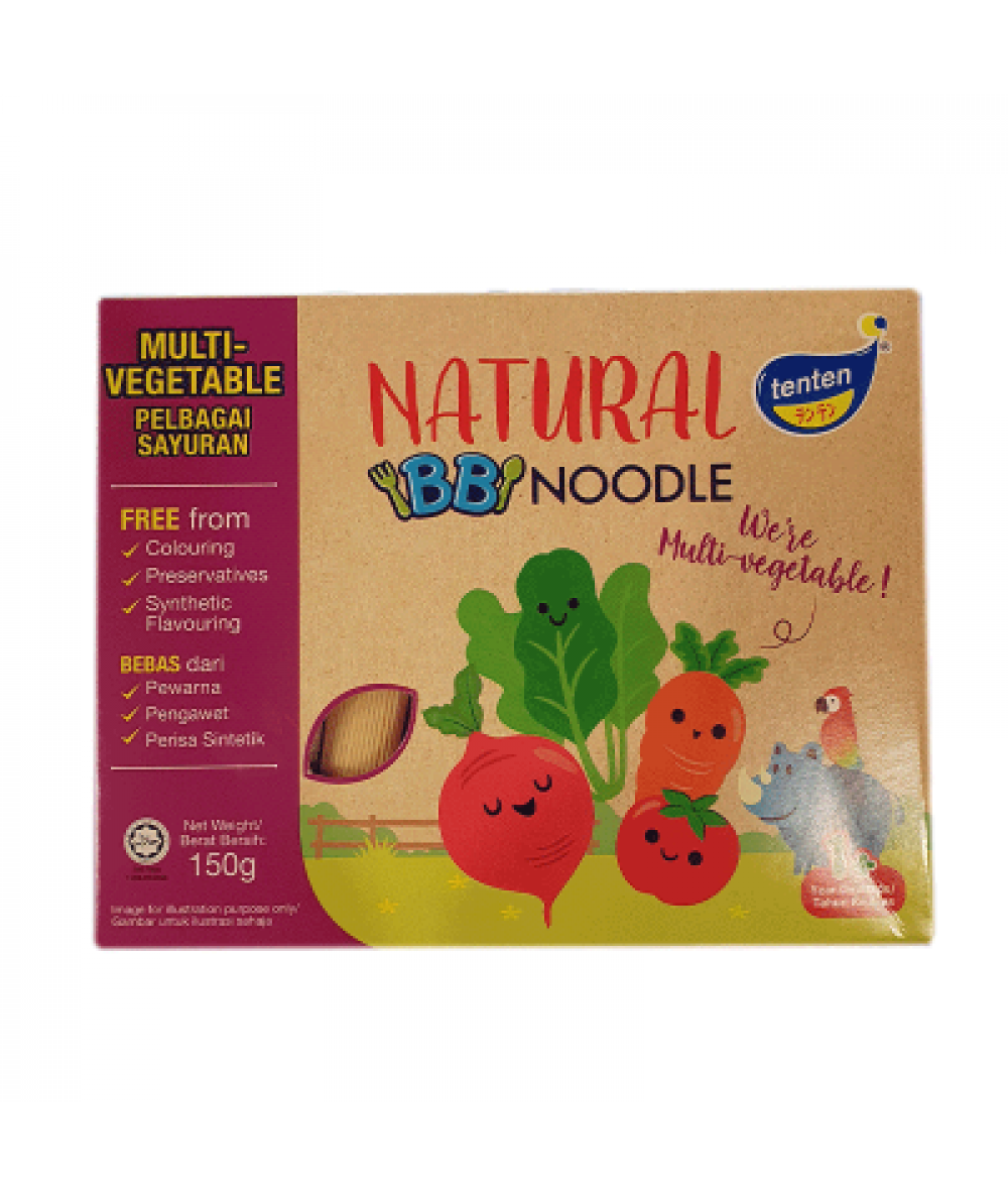 TENTEN NATURAL BABY NOODLE 150G MIXED VEGETABLE