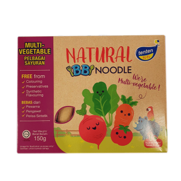 TENTEN NATURAL BABY NOODLE 150G MIXED VEGETABLE