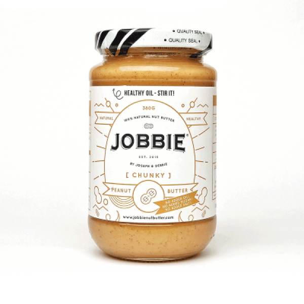 JOBBIE PEANUT BUTTER CHUNKY PURE 380G