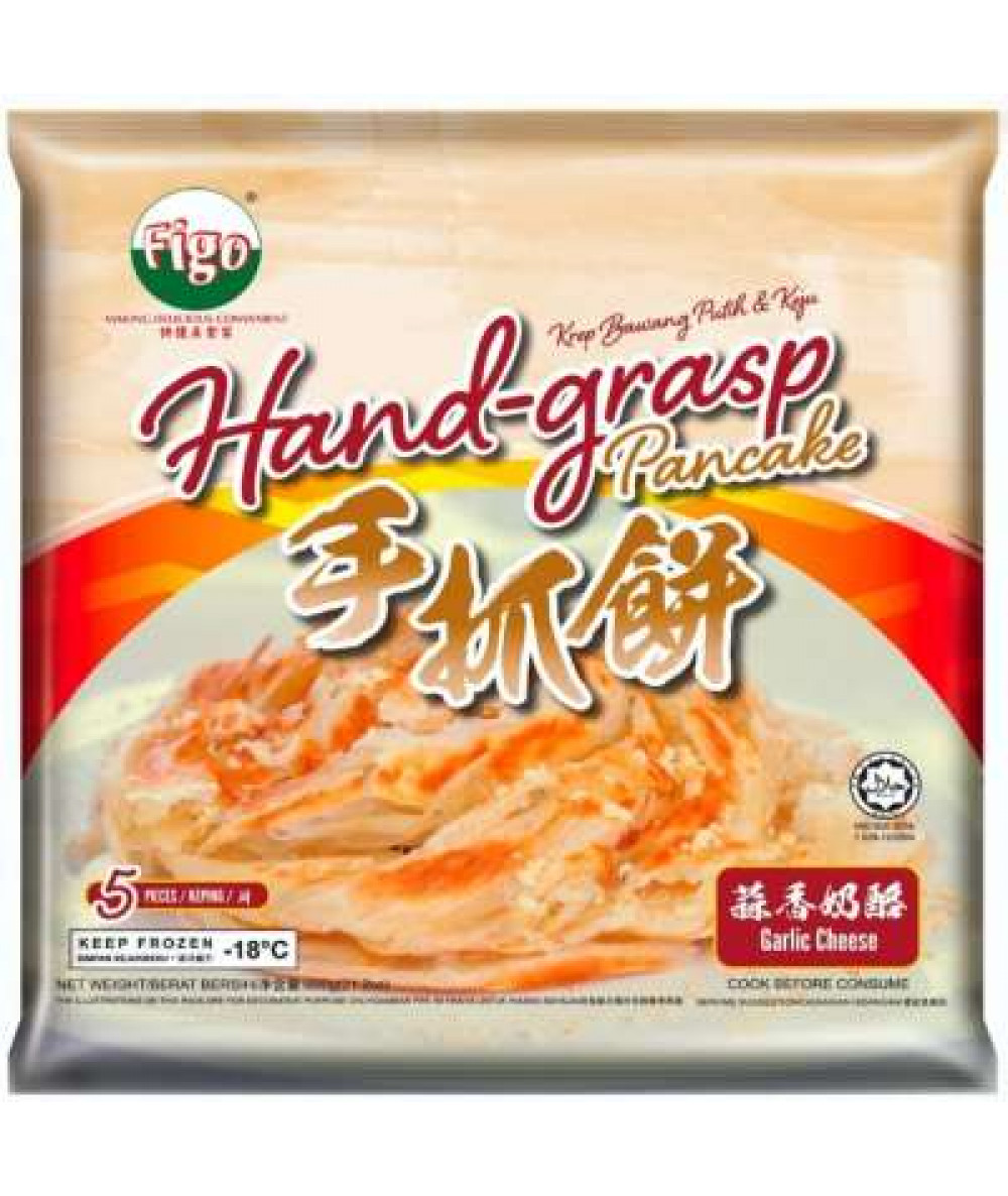 FIGO HAND-GRASP PANCAKE (GARLIC CHEESE) 600G