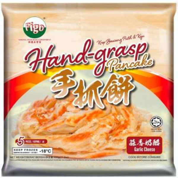 FIGO HAND-GRASP PANCAKE (GARLIC CHEESE) 600G