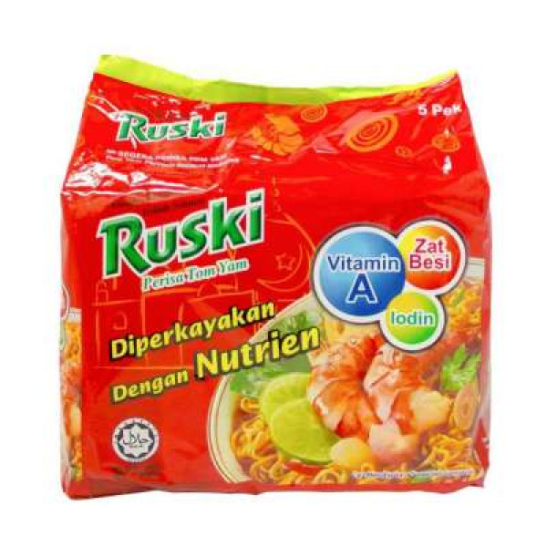 PAMA RUSKI PERISA TOM YAM  5X80G