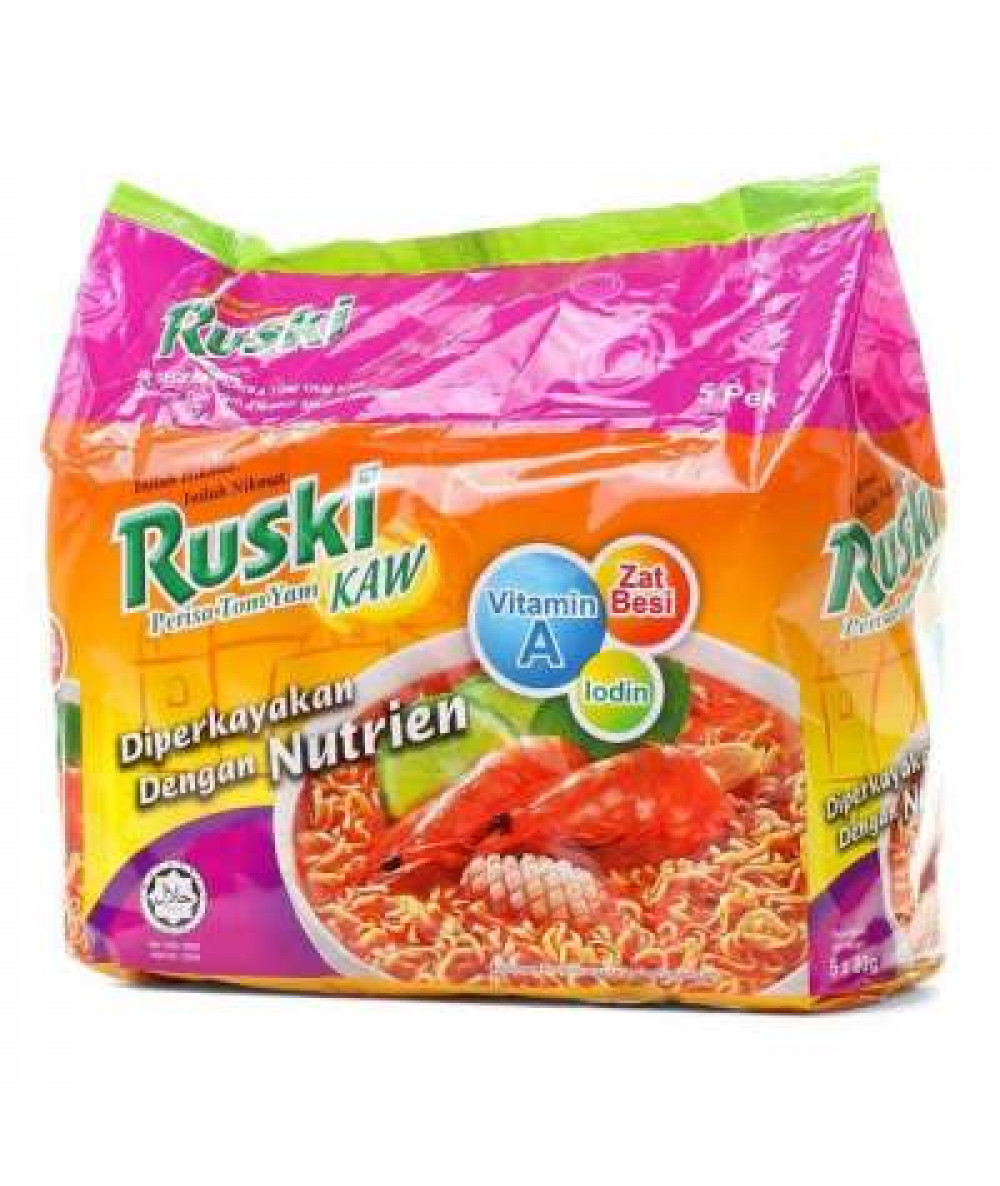 PAMA RUSKI PERISA TOM YAM KAW 5X80G