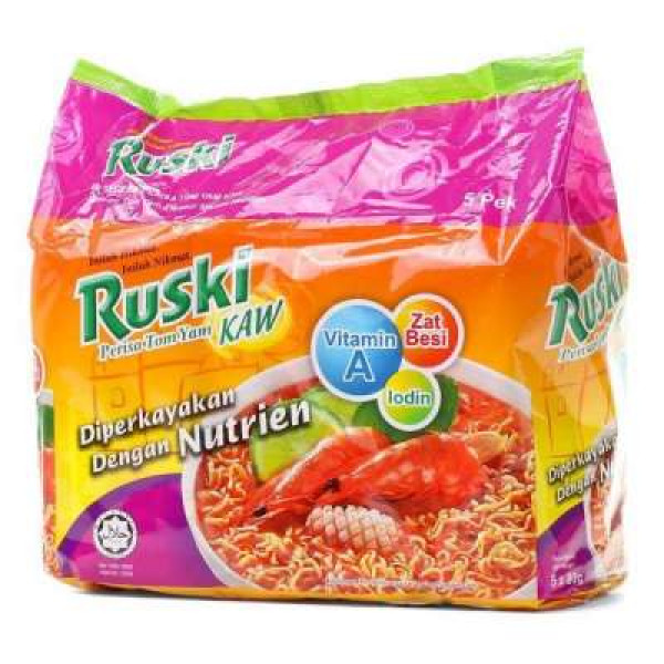 PAMA RUSKI PERISA TOM YAM KAW 5X80G