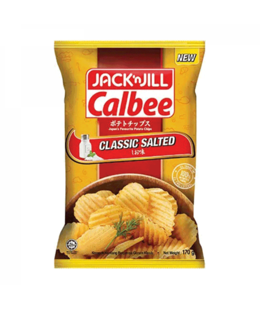 JNJ CALBEE CLASSIC SALTED CHIPS 170G