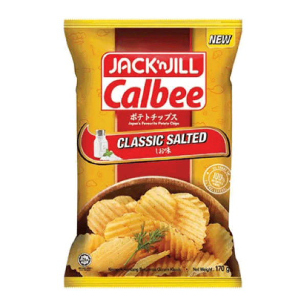 JNJ CALBEE CLASSIC SALTED CHIPS 170G