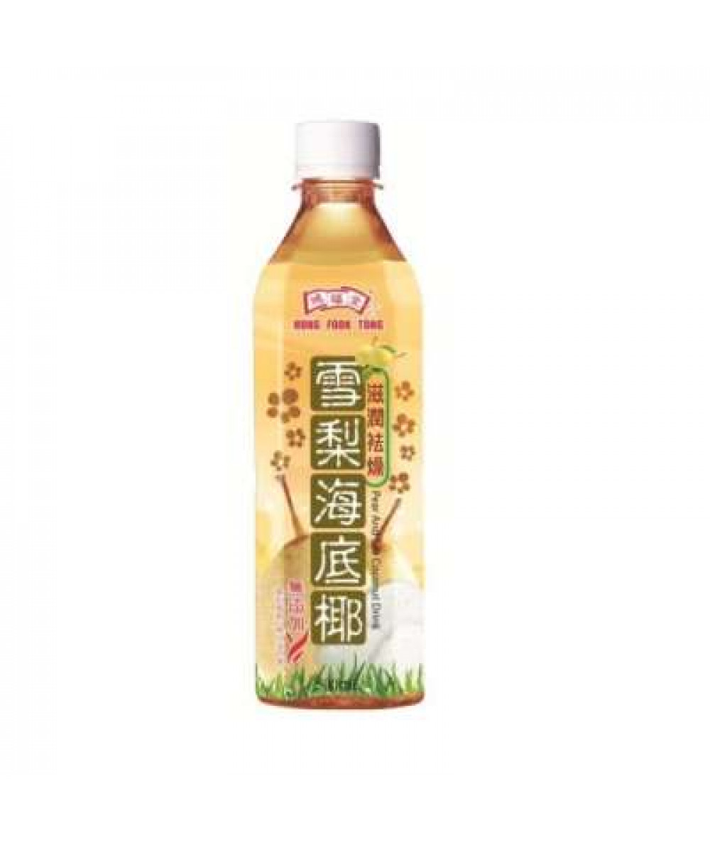 HFT PEAR & SEA COCONUT DRINK 500ML