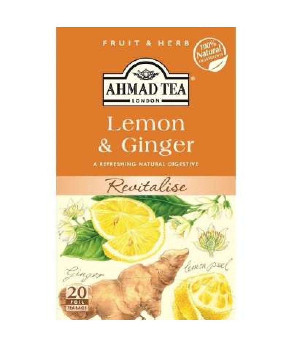 AHMAD TEA LEMON&GINGER 20TB 