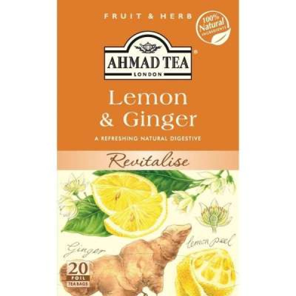 AHMAD TEA LEMON&GINGER 20TB 