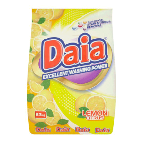 DAIA POWDER DETERGENT LEMON CITRUS 2.3KG