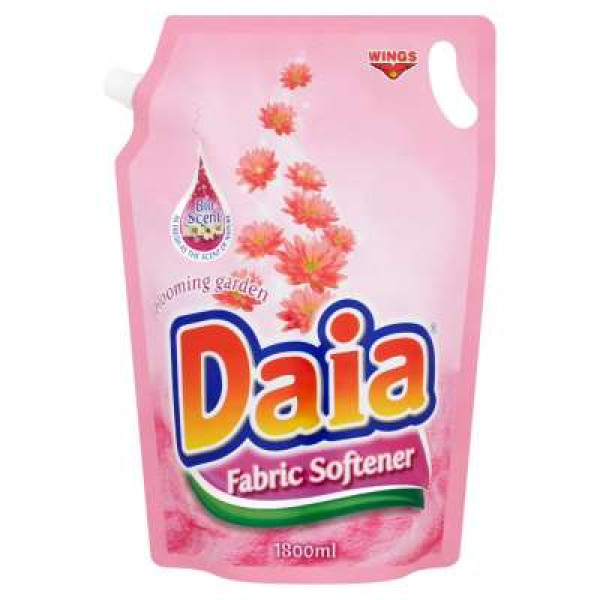 DAIA FABRIC SOFTNER REFILL BLOOMING GARDEN 1.6LT