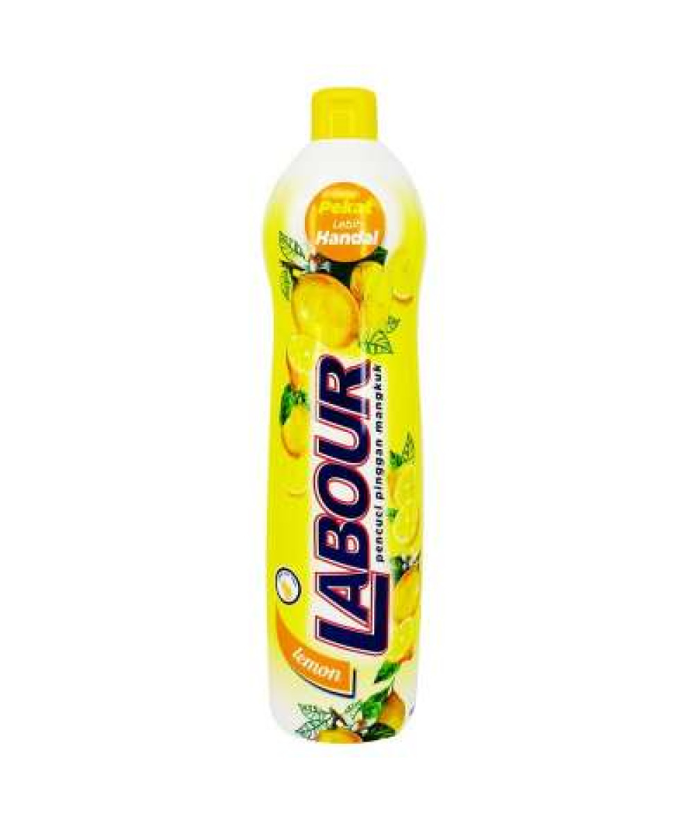 LABOUR LIQUID DISHWASH 900G LEMON