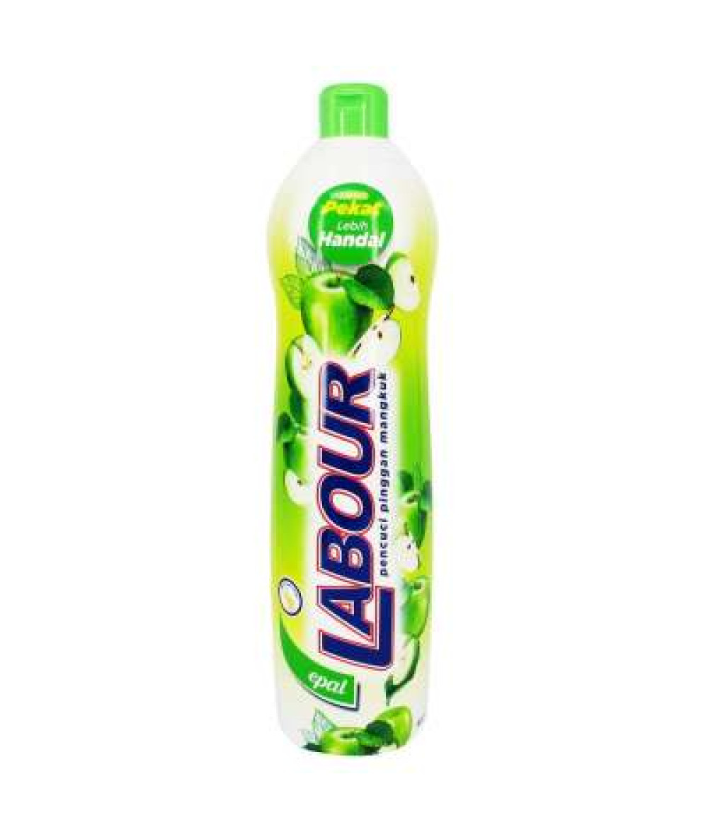 LABOUR LIQUID DISHWASH 900G  APPLE