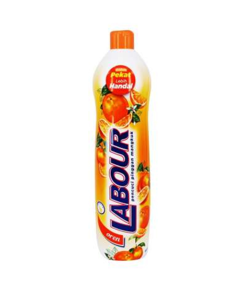 LABOUR LIQUID DISHWASH 900G ORANGE