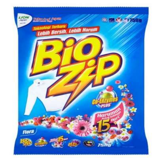 BIO ZIP POWDER FLORAL 750G