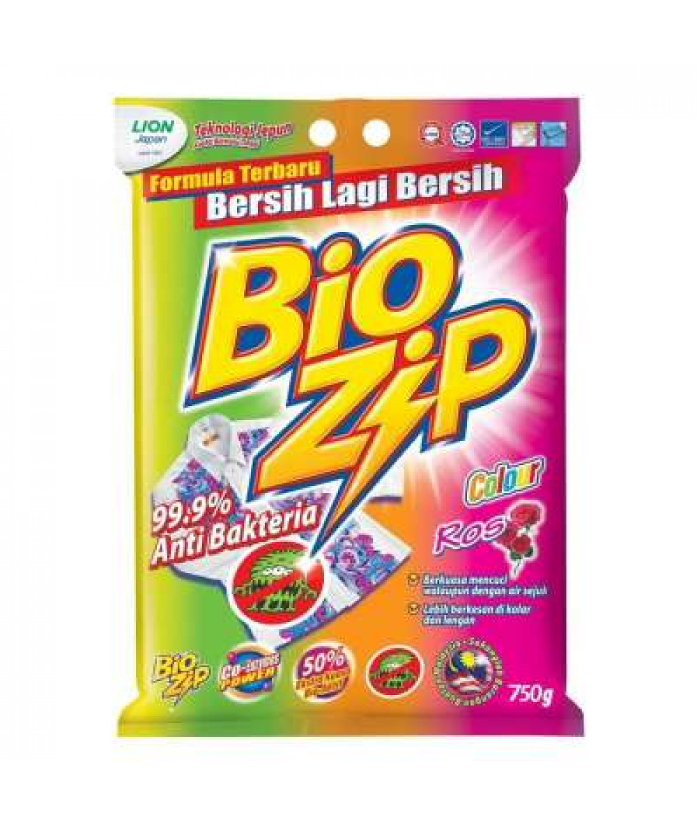 BIO ZIP POWDER COLOUR 750G