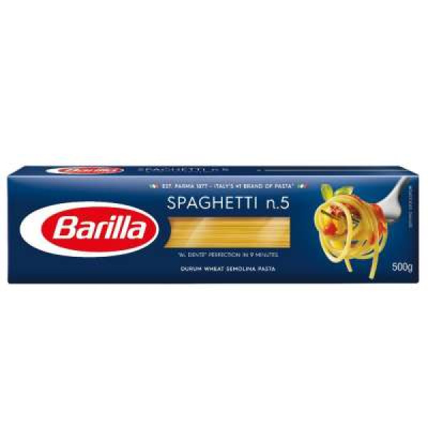 BARILLA PASTA SPAGHETTI 500G