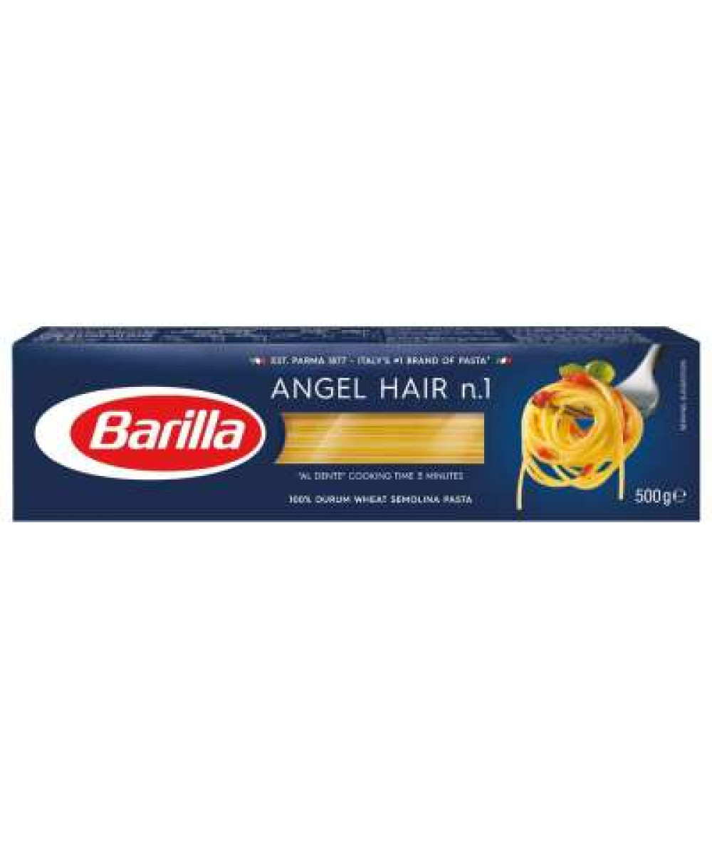 BARILLA PASTA ANGEL HAIR 500G