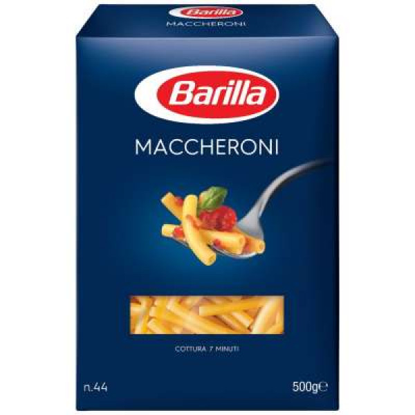 BARILLA PASTA MACCHERONI 500G