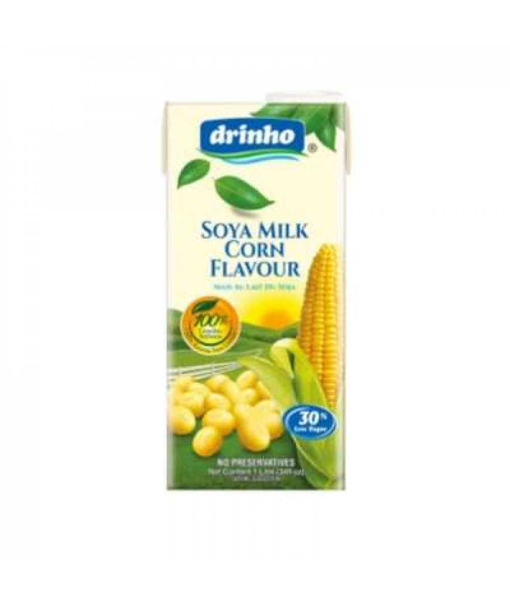 DRINHO SOYA MILK CORN 1L