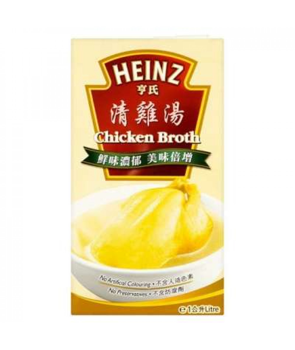 HEINZ CHICKEN BROTH SOUP 1L 